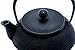 Iwachu Japanese Iron Tetsubin Teapot, Hobnail, Black