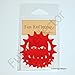 Red Skull Cog Bicycle Reflective Reflector Sticker Decal