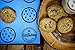 SiliBaking Products 1-Piece Half Size Bright Blue Baking Mat