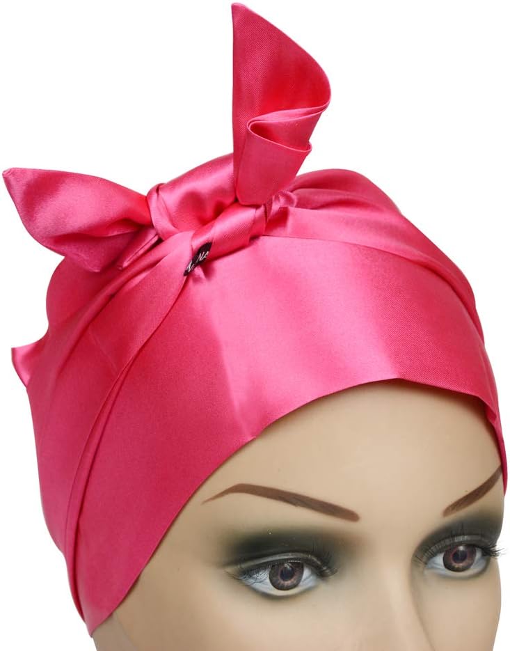 Satin Scarves for Wigs Grip Band Headband Soft Satin Laying Scarf for Lace Front Wigs Keep Wig Secured Headband for Yoga Makeup - Image 4