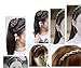 MERRYLIGHT Fashion Lady Hair Bun Hairpiece Braided Hair Headband (Medium Brown-8)