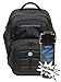 6 Pack Fitness Expedition Backpack W/ Removable Meal Management System 300 Black/Neon Blue w/ Bonus ZogoSportz Cyclone Shaker