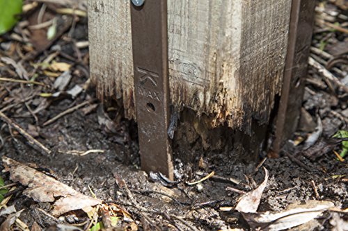 Post Buddy Pack of 6 Lumber Fence Post Repair Stakes (To Fix 3 Broken Posts) - Thumbnail 2