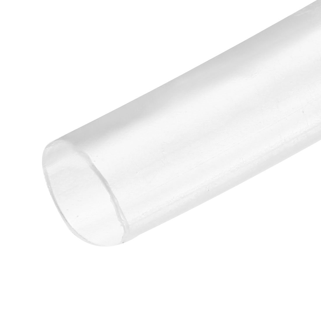 sourcing map Heat Shrink Tubing 1/4"(6mm) Dia 2:1 Heat Shrink Wrap Cable Sleeve Tube 10m Clear