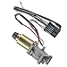 A-Premium Left Driver Side Headlight Headlamp Motor Compatible with Chevrolet C4 Series Corvette 1991 1992 1993 1994 1995 1996, 5.7L, Replace# 16516133