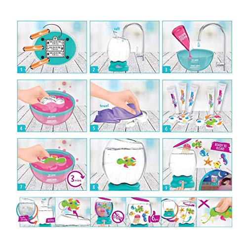 STSTECH DIY Aquarium Fish Tank Toy,Create Your Own Fantasy Ocean World