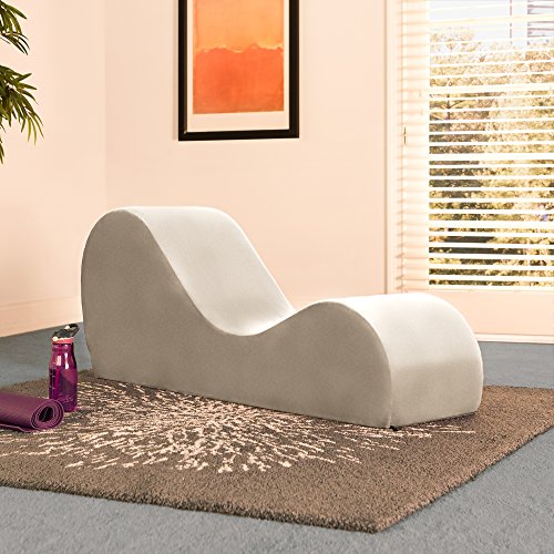 Liberator Chaise Lounge Yoga Chair Champagne Microvelvet Buy