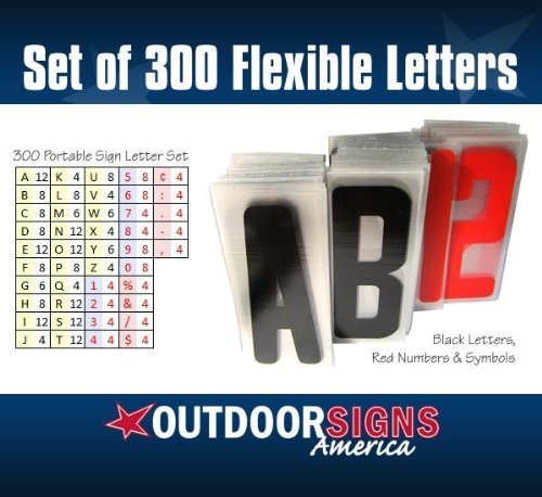 Download Illuminated Changeable Letter Sign with Double Pole Mount Brackets - Buy Online in UAE. | Office ...