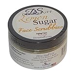 Diva Stuff Lemon Derm Facial Firm Lemon Sugar Facial Scrubbies for Smooth, Clear, Hydrated Skin, 12 Count