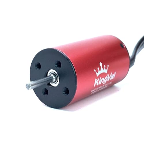 KingVal 2845 3100KV Waterproof Brushless Motor – 3.175mm Shaft For 1/14 RC Cars, CNC Aluminum, High Torque - View #2