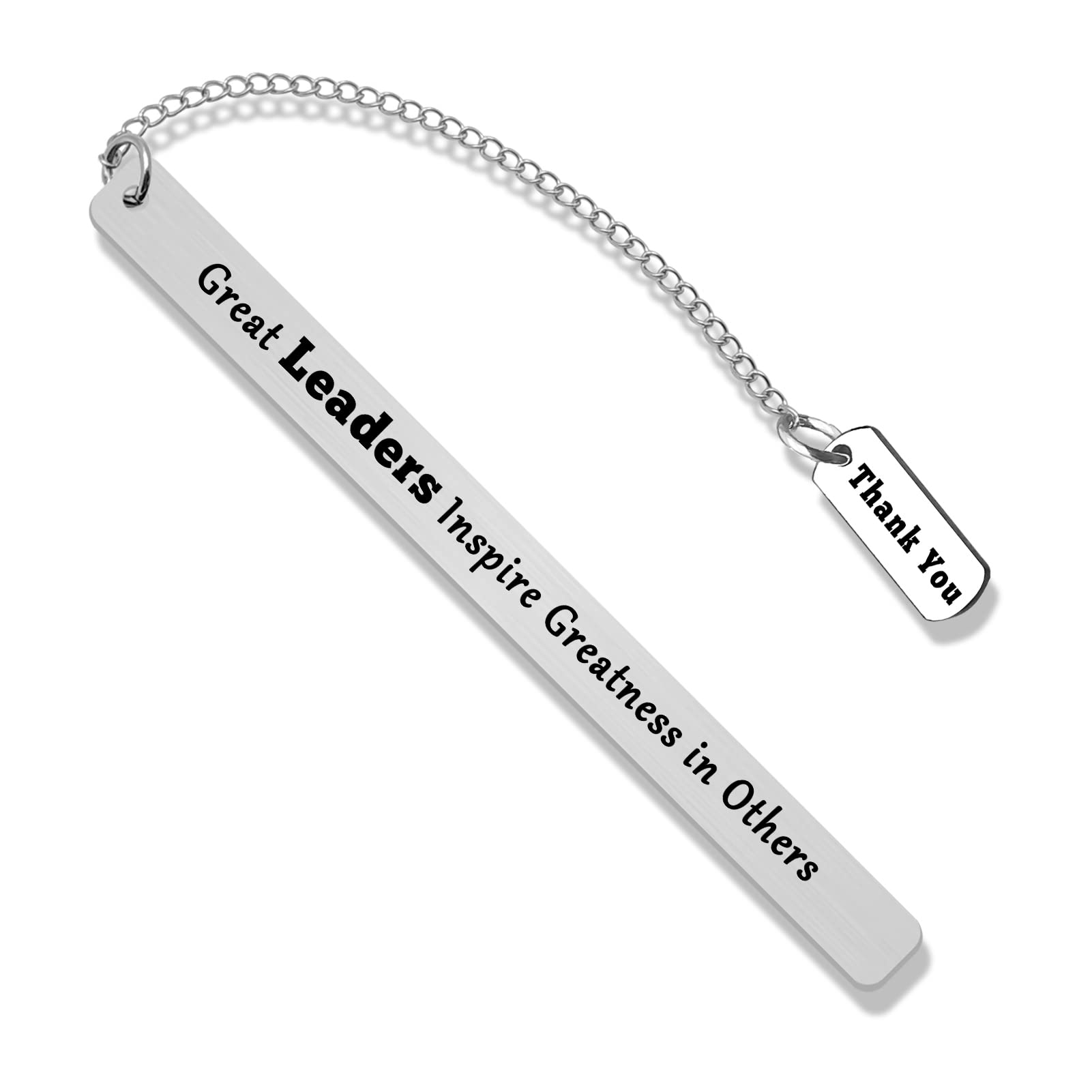 Thank You Boss Gifts for Manager Metal Book Markers for Leader Mentor Leaders Appreciation Bookmark Boss Day Gifts Office Gifts for PM Supervisor Leaving Going Away Gifts for Boss Coworker