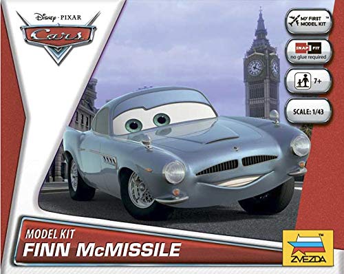Zvezda Models Finn McMissile Disney Car Building Kit
