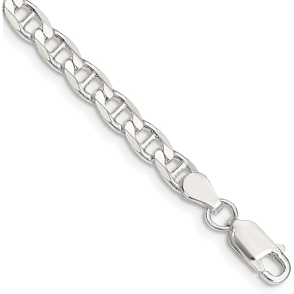 Verona Jewelers Collar De Cadena De Cadena De Bordillo Cuban