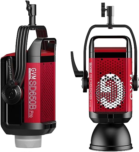 GVM LED Video Light Bownes, 650W Two-Tone 2700K-6800K COB Studio Light Photography Continuous Light 81300Lux@1m Photo Light for Video Studio Film YouTube Streaming, 12 Effects CRI/TLCI97+ DMX/APP Control