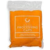 Colortrak Disposable Processing Caps, Bouffant Style, Clear | For Perms, Conditioners &amp; Color Treatments, Elastic Trim Head Coverings, Convenient Professional Pack Sizes