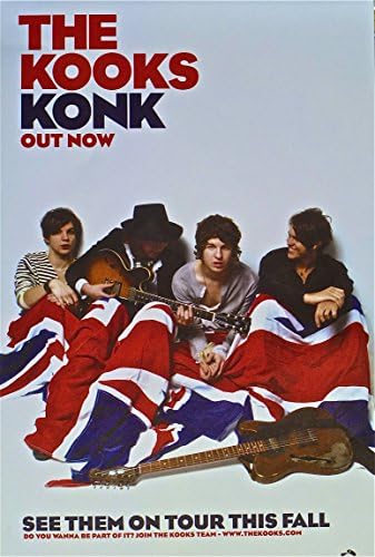 Kooks ~ Konk ~ 11"x 17" Advertising Poster
