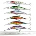Aorace 6pcs/lot Pesca Deep Sea Fishing Lure Kit Fishing Bait Hook 2/0# Minnow Fishing Tackle 16.5cm/33.4G 1pc