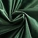 Super Soft Signature Velvet Curtains Set of 2 Dark-Green Classic Blackout Panels Home Theater Grommet Drapes Eyelet 52Wx84L-inch Dark Green(2 Panels) with Matching Tiebacks