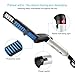 Electric Comb for Men, LARMHOI Hair and Beard Straightening Styler Brush with Side Hair Detangling, Curly Hair Straightening, Hair Straightening Comb for Men Hair Styling