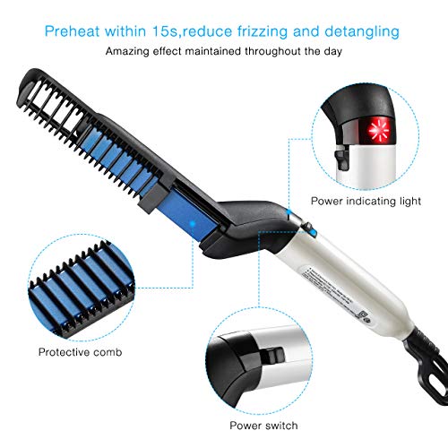 4 Electric+LARMHOI+Straightening+Detangling+Styling