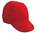 Mutual Industries 00052-00000-0750 Kromer Red Twill Style Welder Cap 7 1/ 2, Cotton, Length 5