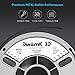 DURAMIC 3D PETG Filament 1.75mm Black, 3D Printing Filament 1kg Spool(2.2lbs), Black Filament 1.75mm Dimensional Accuracy +/- 0.05 mm Non-Tangling Non-Clogging Non-Stringing