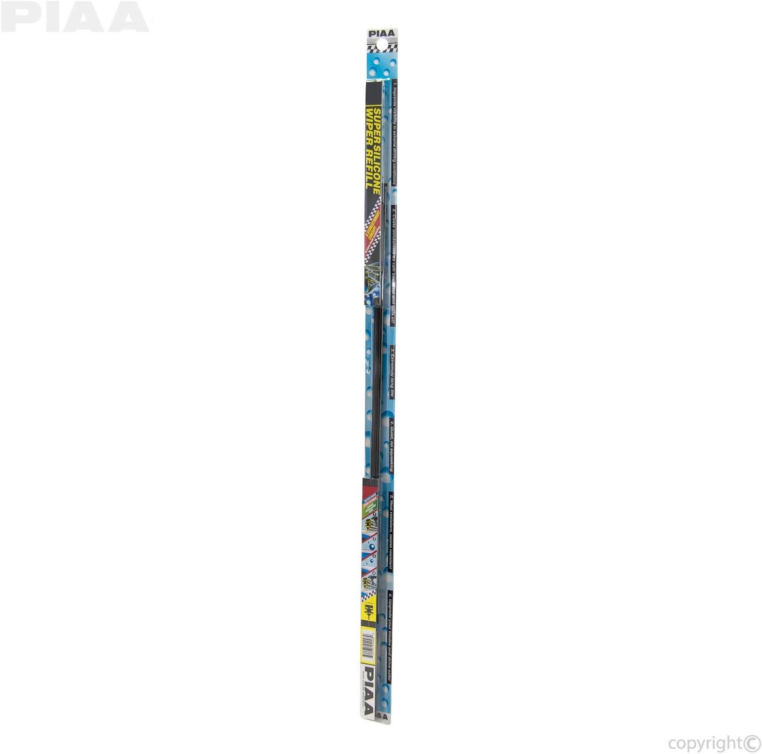 PIAA 94055 Silicone Wiper Blade Refill, 22" (Pack of 1), Wipers