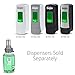 GOJO Botanical Foam Handwash, Botanical Fragrance, 700 mL Hand Soap Refill ADX-7 Push-Style Dispenser (Pack of 4) - 8716-04