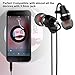 USTEK In Ear Headphones with Mic Wired HI-Fi Stereo Sound Sports Earphones