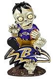 NFL Zombie On Logo Figurine