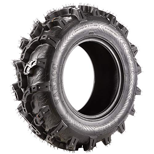 image for Set of 4 New Premium VANACC ATV/UTV Tires 25x8-12 Front & 25x10-12 Rea