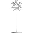 Xiaomi Smart Standing Fan 2 Pro, White