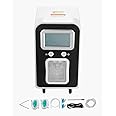 VEVOR Hydrogen Inhalation Machine, 99.99% High Purity Hydrogen Inhaler, HO-Separated 1800ml/min Dual Port Hydrogen Oxygen Inhaler, Hydrogen-Rich Water Generator with Wheels for Home Travel