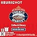 French Market Medium Dark Roast and Chicory Single Serve Cup Coffee, 12 Coffee Pods (Pack of 1)