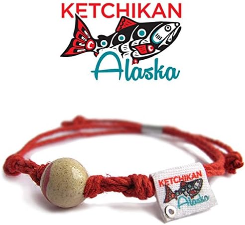 Earth Bands Ketchikan Alaska Anklet Red