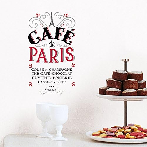 DRAEGER PARIS 1886 Wall Sticker, Paper, Multicolored, 36 x 24 x 0.1 cm