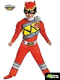 Disguise Red Ranger Dino Charge Light-Up Motion-Activated Costume, Medium (3T-4T)