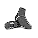 Techway Thermal Warm Fleece Cycling Waterproof Windproof Shoes Cover Bicycle Overshoes (XL Size 9-10)