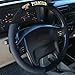 MLB Pittsburgh Pirates Poly-Suede Steering Wheel Cover