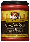 Folgers Flavors Chocolate Silk Ground Coffee, 11.5-ounces Tubs (Pack of 3)