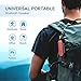 oneisall Portable Bluetooth Speaker, Mini Wireless Speaker with Built-in Mic, Loud Stereo Double Channels, Rich Bass, Waterproof Outdoor Speaker IP65 for Pool, Beach, Shower, Climbing, Travelingthumb 1
