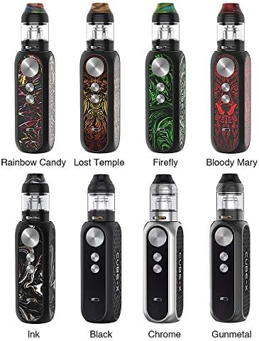 OBS Cube X 80W VW Kit with Cube X Mesh Tank No Nicotine No Tobacco TPD Compliant (Bloody Mary)