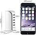 USB Wall Charger, USB Charging Station/Hub, 30W 5 Port USB Wall Charger Power Adapter, Portable Travel Charger Plug for iPhone iPad, Samsung,HTC, Blackberry, Bluetooth Speaker Headset & Power Bank