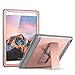 iPad Air 2 Case, YOUMAKER Heavy Duty Apple iPad Air 2 Full-Body Rugged Protective Case with Kickstand and Built-in Screen Protector for Apple iPad Air 2 (2014 Release) - Rose Gold/Gray