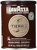 Lavazza Tierra Intenso Espresso, 8-Ounce (Pack of 2)