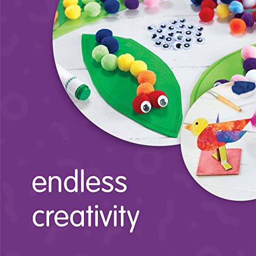 Colorations Washable White Glue, 1 gallon, Dries Clear, Gluing, Crafts