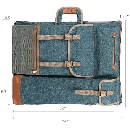 2 Transon+Portfolio+Artist+Backpack+Turquoise
