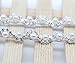 Udobuy Super Cute Delicate Baby Girls Newborn Toddler Elastic Headbands Hairband Headwear with Pearl Rhinestone Flower