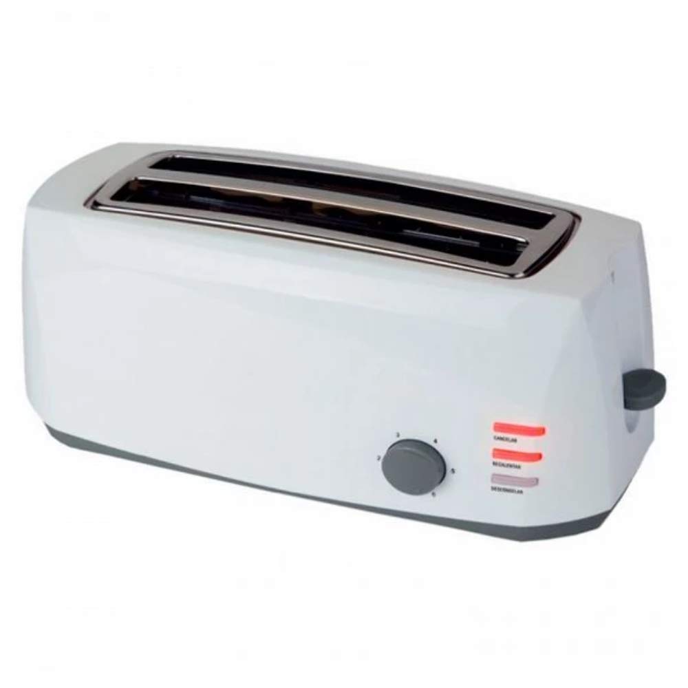 COMELEC Tostadora TP1728 1400W Blanco: Amazon.es: Hogar
