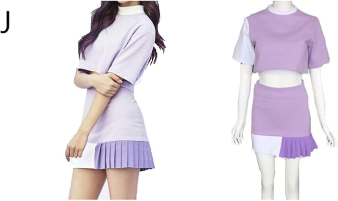 Amazon 韓国風 アイドルスタイル 応援団 Tt チアガール 演出服 ダンス服 体操服 ジャズ ヒップホップ ストリートダンス服 普段着 Sサイズ Jタイプ アイドル 芸能人グッズ 通販